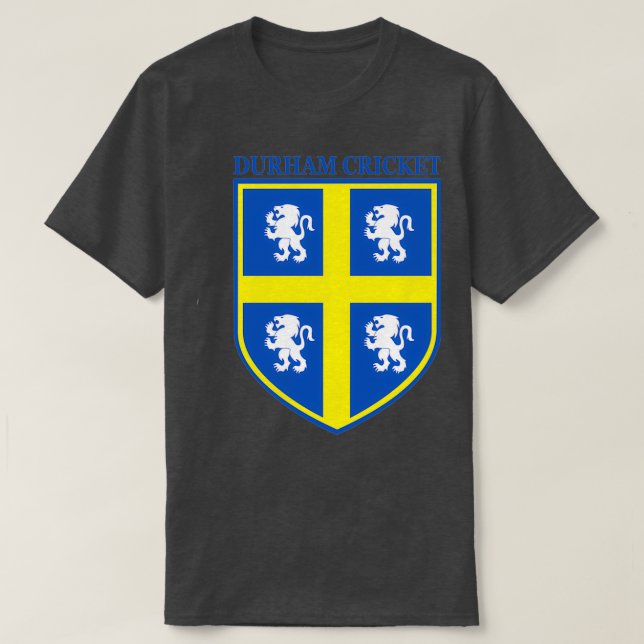 Durham County Cricket Club Classic TShirt (Design Front)
