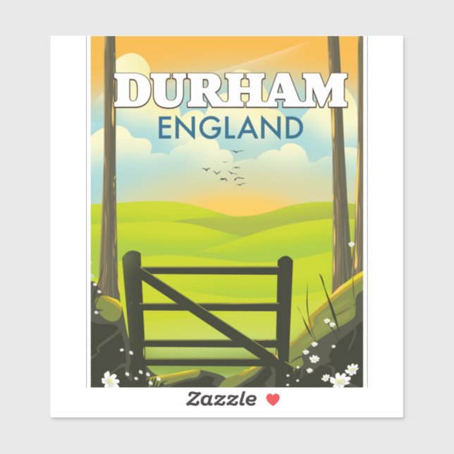 Durham England Travel poster (Sheet)