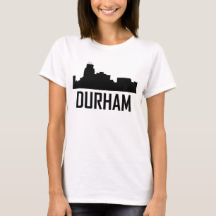 Durham North Carolina City Skyline T-Shirt