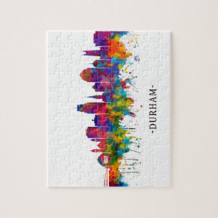 Durham North Carolina Skyline Jigsaw Puzzle