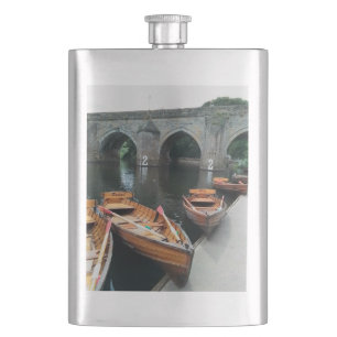 Durham river hip flask