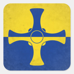 Durham Square Sticker