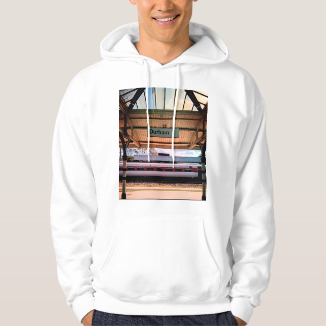 Durham train station  hoodie (Front)