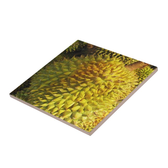 Durian Fruit Ceramic Tile (Side)
