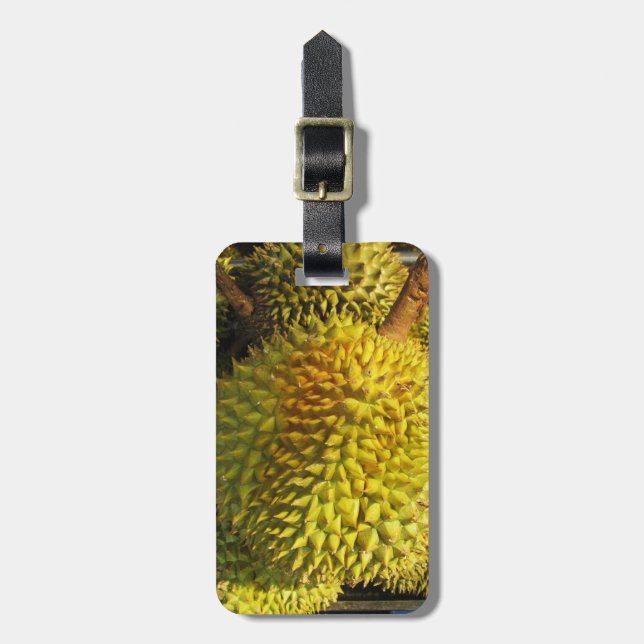 Durian Fruit Luggage Tag (Front Vertical)
