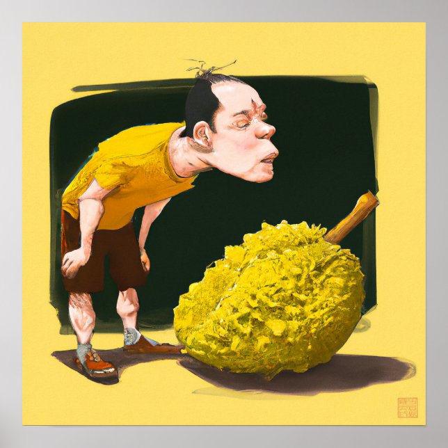 Durian Lover - Canvas Art Print (Front)