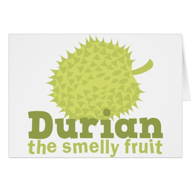 Durian the smelly fruit (Front Horizontal)