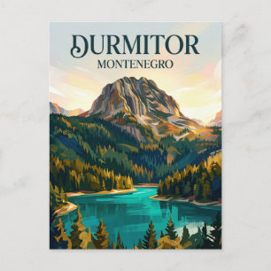 Durmitor National Park Montenegro Postcard