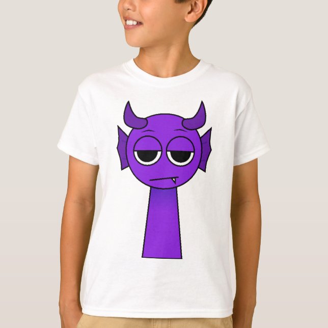 Durple from Sprunki T-Shirt (Front)