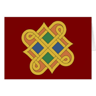 Durrow Knotwork 2016 Greeting Card
