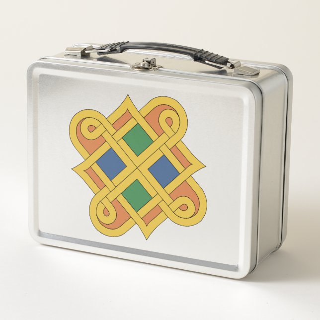 Durrow Knotwork 2016 Metal Lunch Box (Front)