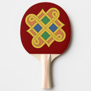 Durrow Knotwork 2016 Ping Pong Paddle