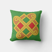 Durrow Knotwork 2016 Red and Green