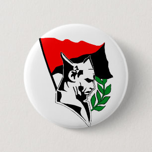 Durruti - Anarchy flag 6 Cm Round Badge
