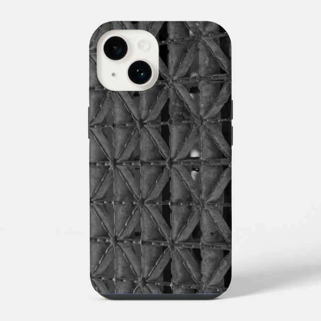 Dusable Bridge Abstract Grayscale iPhone Case (Back)