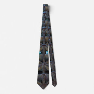 Dusable Bridge Abstract Neck Tie
