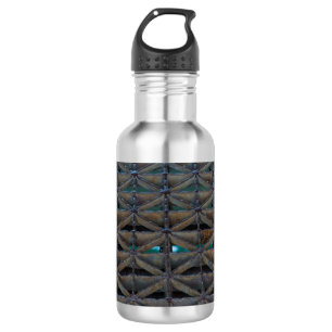 Dusable Bridge Abstract Water Bottle