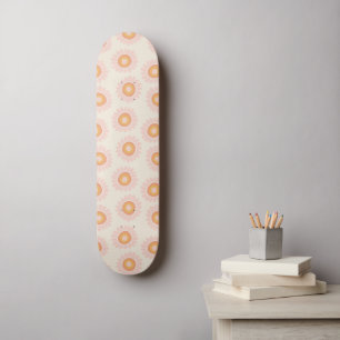 Dushi Sunflower Pattern 1 - seamless Skateboard