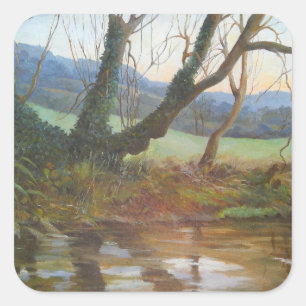 Dusk 1999 square sticker