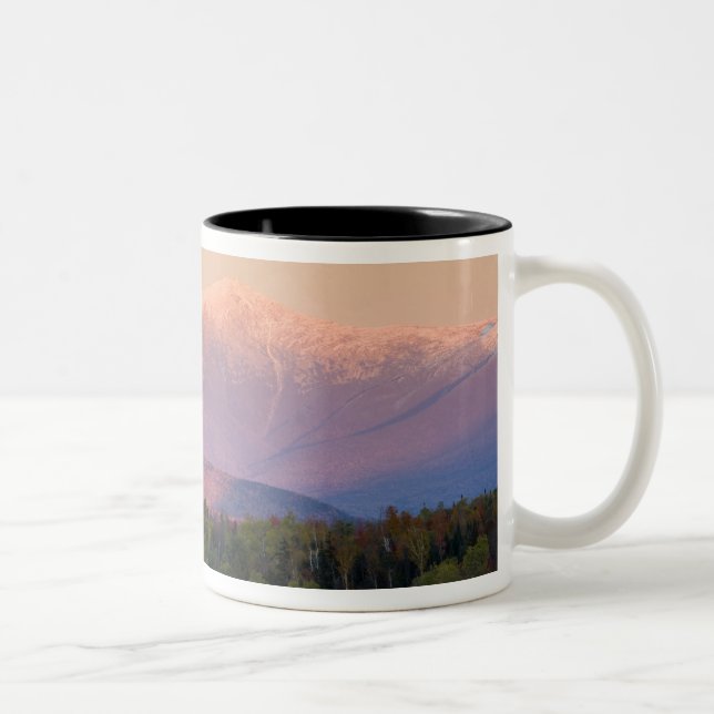 Dusk and Mount Washington in new Hampshire's Two-Tone Coffee Mug (Right)