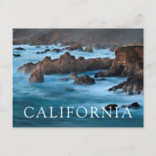 Dusk At Soberanes Cove Postcard