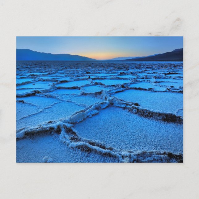 dusk, Death Valley, California Postcard (Front)