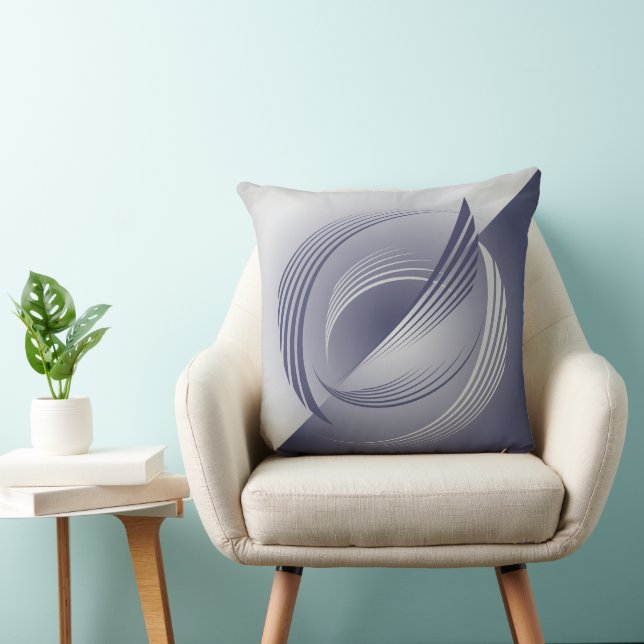 Dusk feathers cushion (Chair)