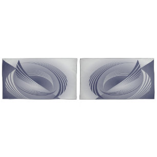 Dusk feathers pillowcase