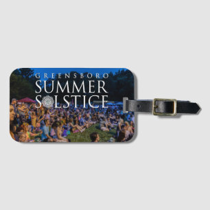 Dusk Festival Crowds - Replace Photo if You Like Luggage Tag