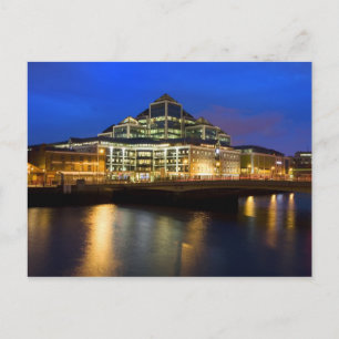 Dusk in Dublin Postcard
