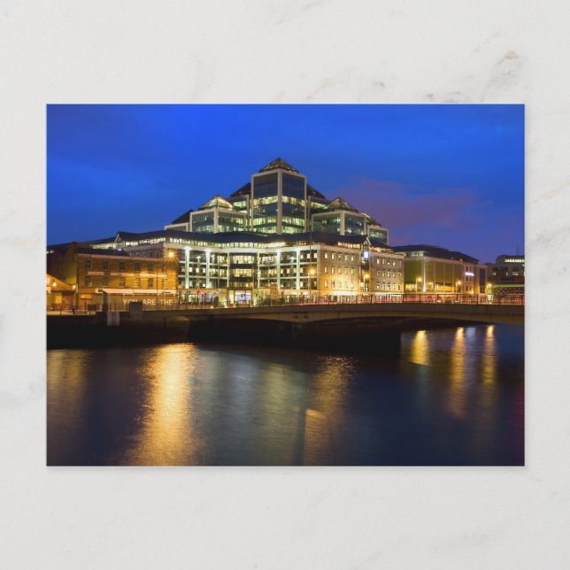 Dusk in Dublin Postcard (Front)