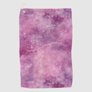 Dusk Rose Galaxy Series Design 2 Golf Towel