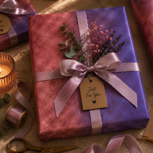 Duskstatic Wrapping Paper Sheet