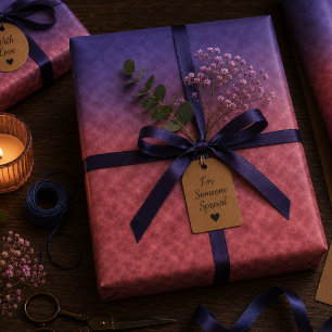 Duskstatic Wrapping Paper Sheet