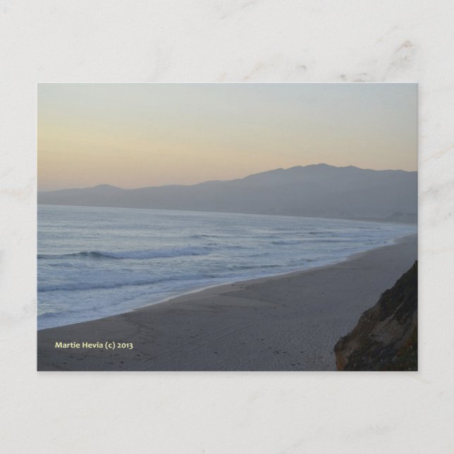 Dusky Beach Postcard (Front)