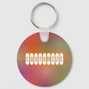 Dusky Colour IV - Template Key Ring