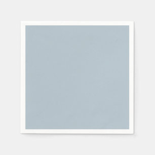 Dusky Light Winter Blue - Paper Napkins