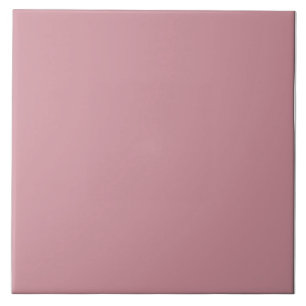 Dusky Muted Berry Ceramic Tile. Ceramic Tile