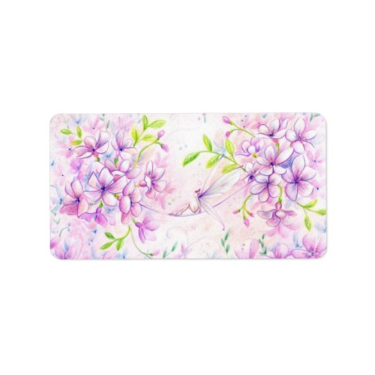 Dusky Pink Avery Label Address Label