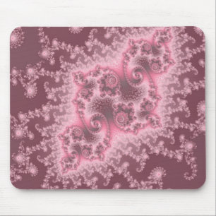 Dusky Pink Jellyfish Mousepad