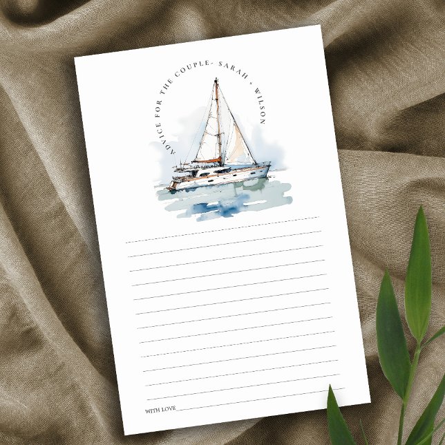 Dusky Sailboat Yacht Seascape Advice For Couple (Creator Uploaded)