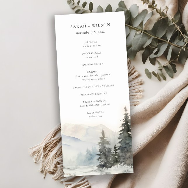 Dusky Winter Snow Mountain Landscape Program (Creator Uploaded)