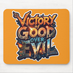 Dussehra 2025 Symbol of Triumph – Cutout Sticker Mouse Pad