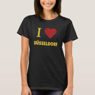 Dusseldorf Dialect Rhine Westphalia Germany Souven T-Shirt