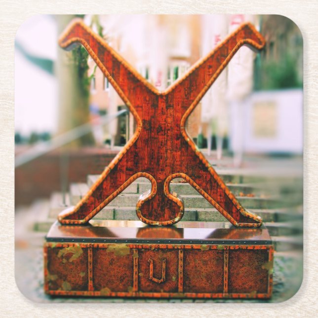 Dusseldorf, Germany Cartwheel Symbol - Coaster (Front)