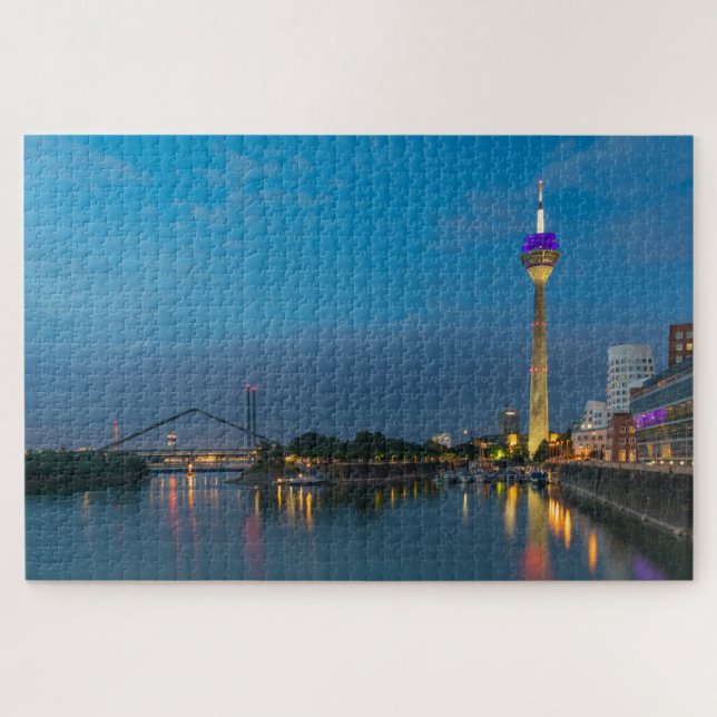 Dusseldorf Germany Jigsaw Puzzle (Horizontal)