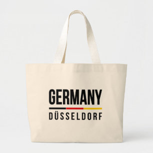 Düsseldorf Germany Large Tote Bag