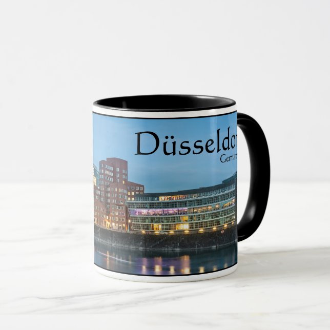 Dusseldorf Germany Mug (Front Right)