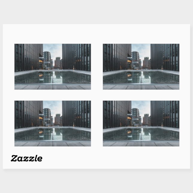 Dusseldorf Germany Rectangular Sticker (Sheet)