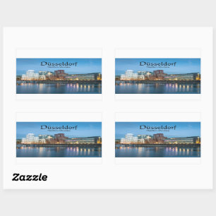 Dusseldorf Germany Rectangular Sticker